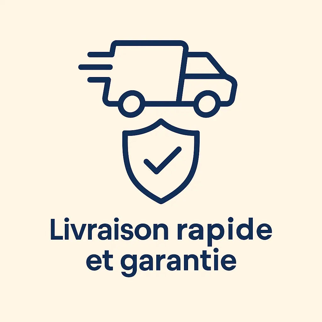 Livraison rapide + garantie Cyclicare
