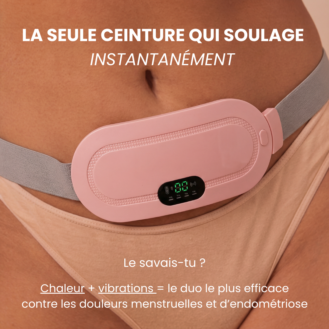 Cyclicare - Ceinture chauffante et massante menstruelle Cyclicare