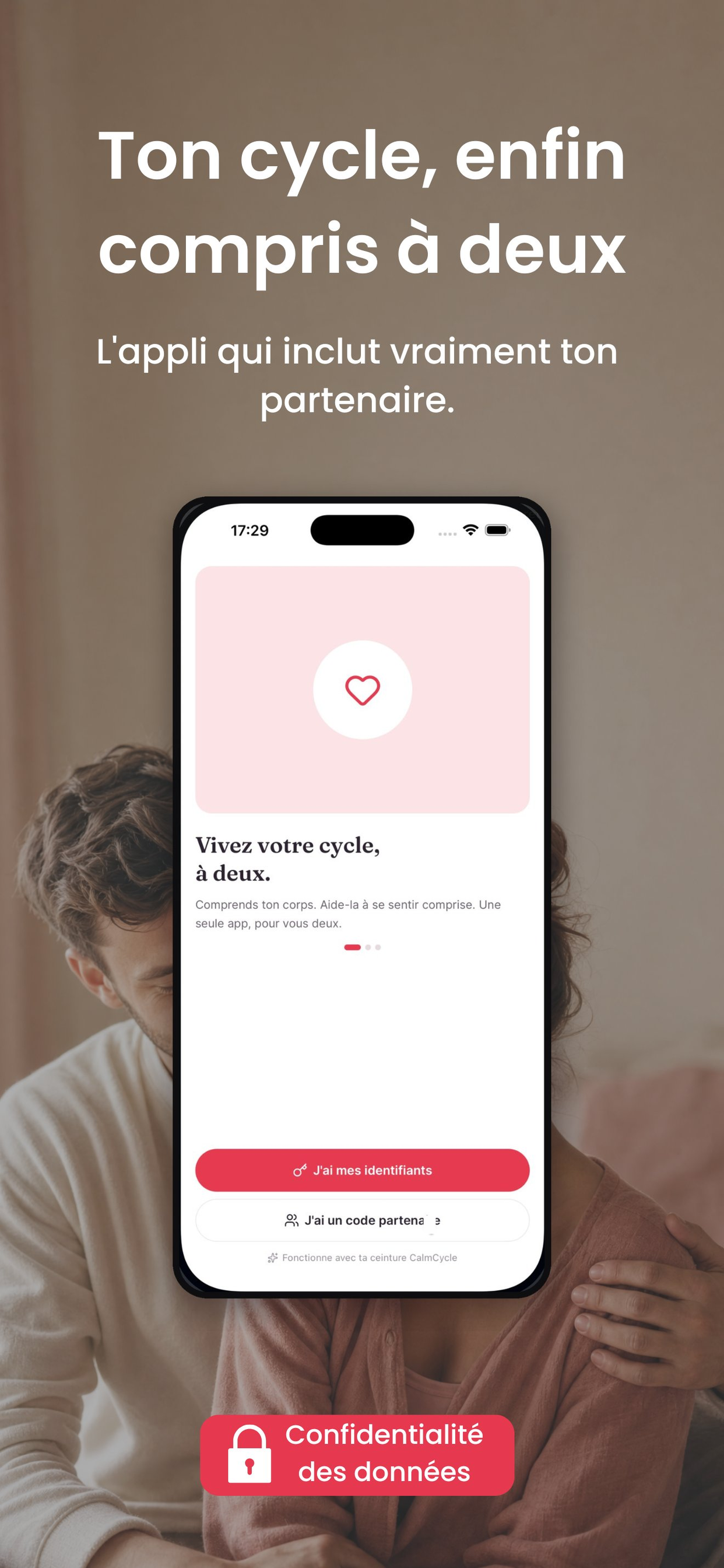 Accès Cyclicare l'app qui comprend ton cycle (et ton partenaire aussi) Cyclicare