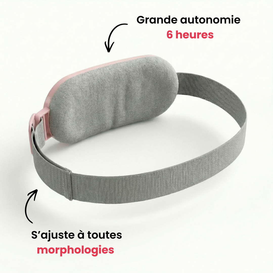 Cyclicare - Ceinture chauffante et massante menstruelle Cyclicare