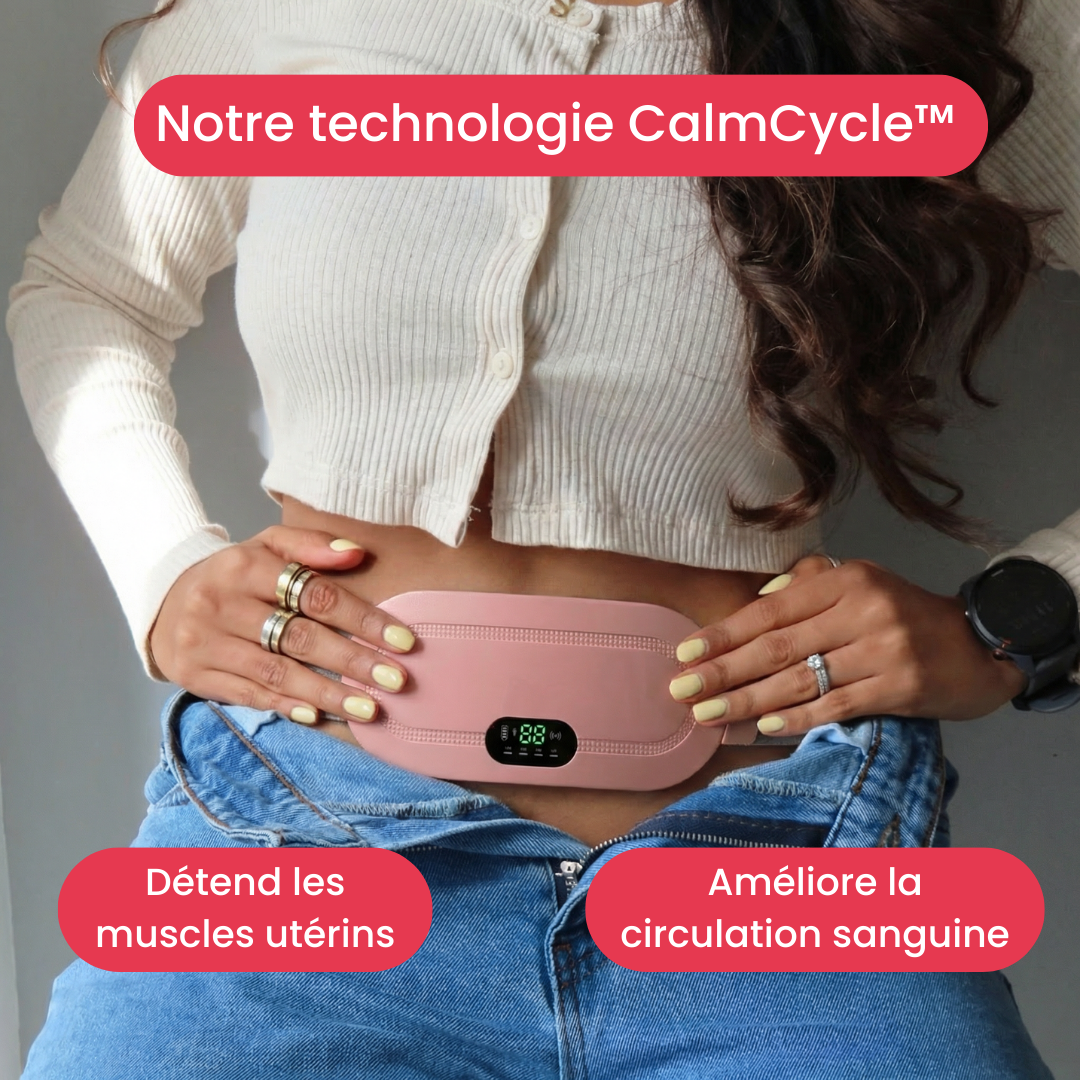Cyclicare - Ceinture chauffante et massante menstruelle Cyclicare